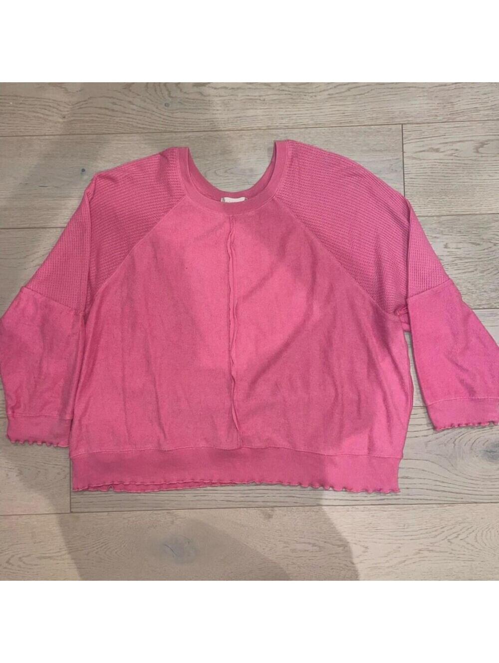 Altar’d State Pink Sweatshirt Size Large